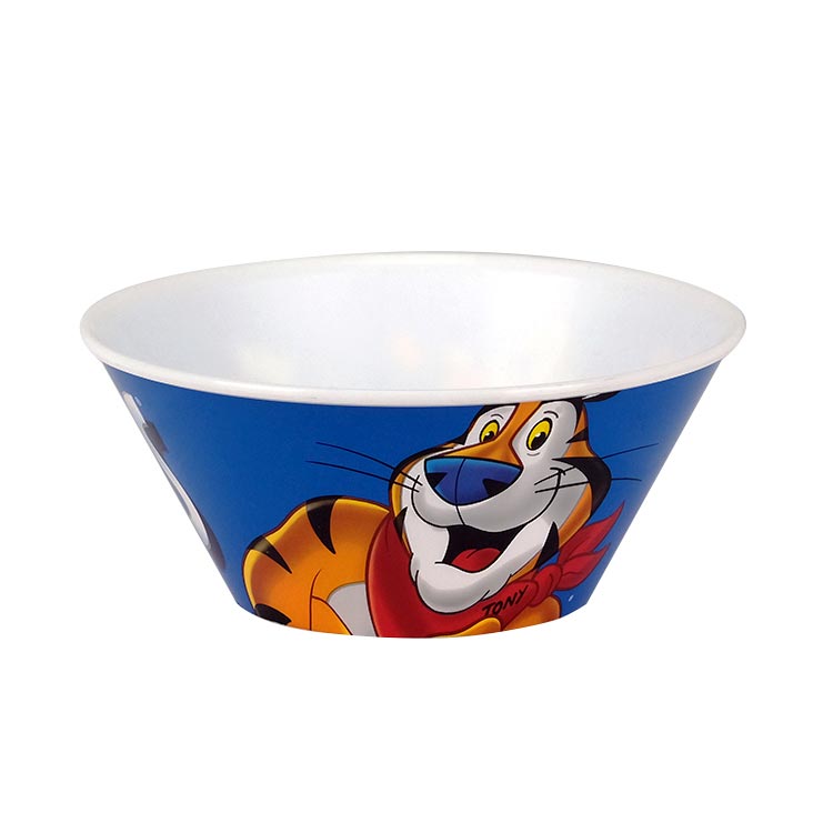 Moulage par injection de bol d'avoine dans une étiquette de moule