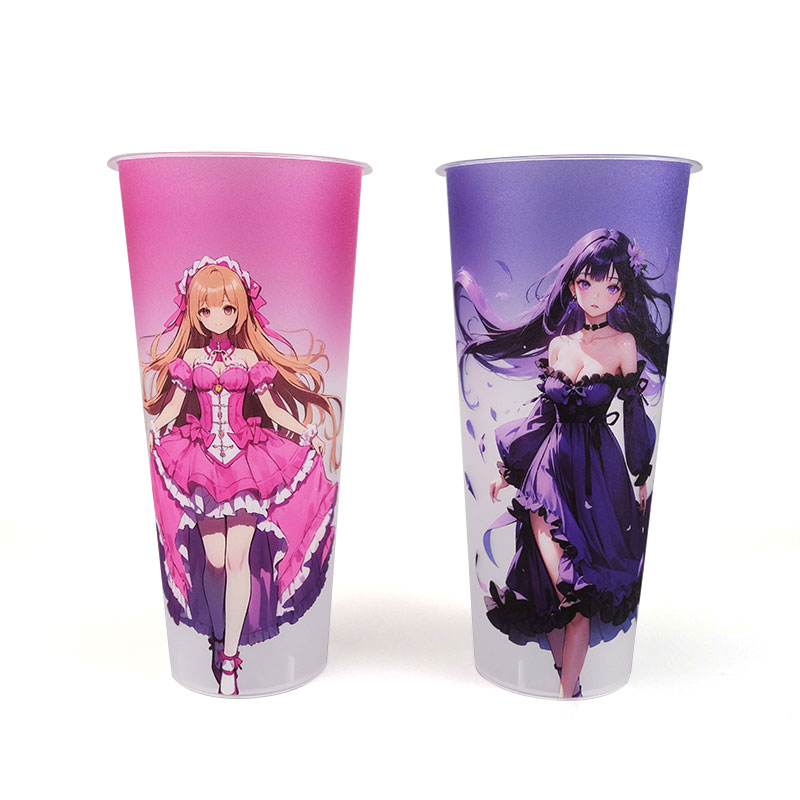 Tasse IML d'injection en plastique PP pour boissons